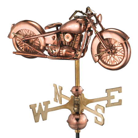 Motorcycle - Polished Copper