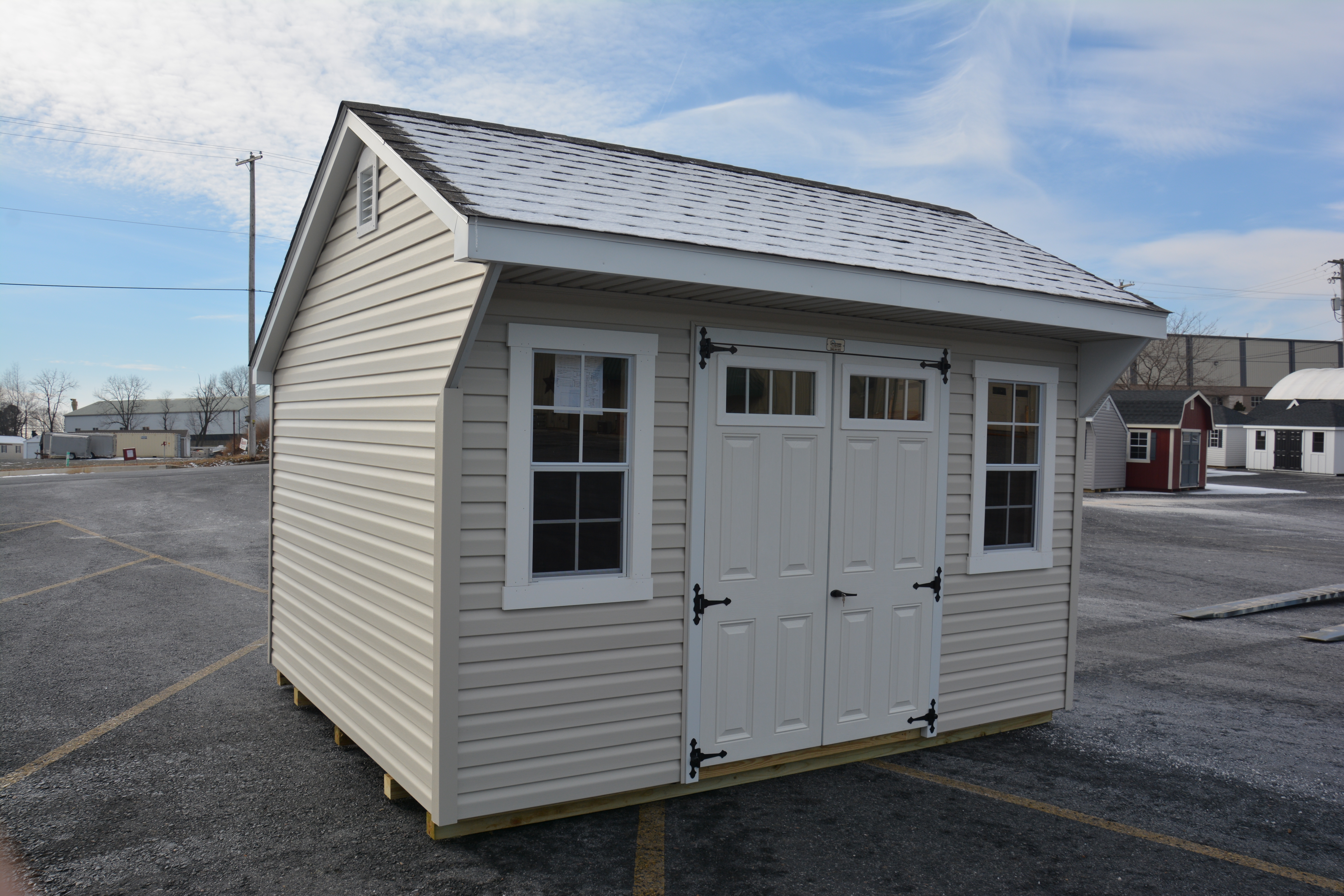 #0102 - 10x12 Vinyl Carriage Shed