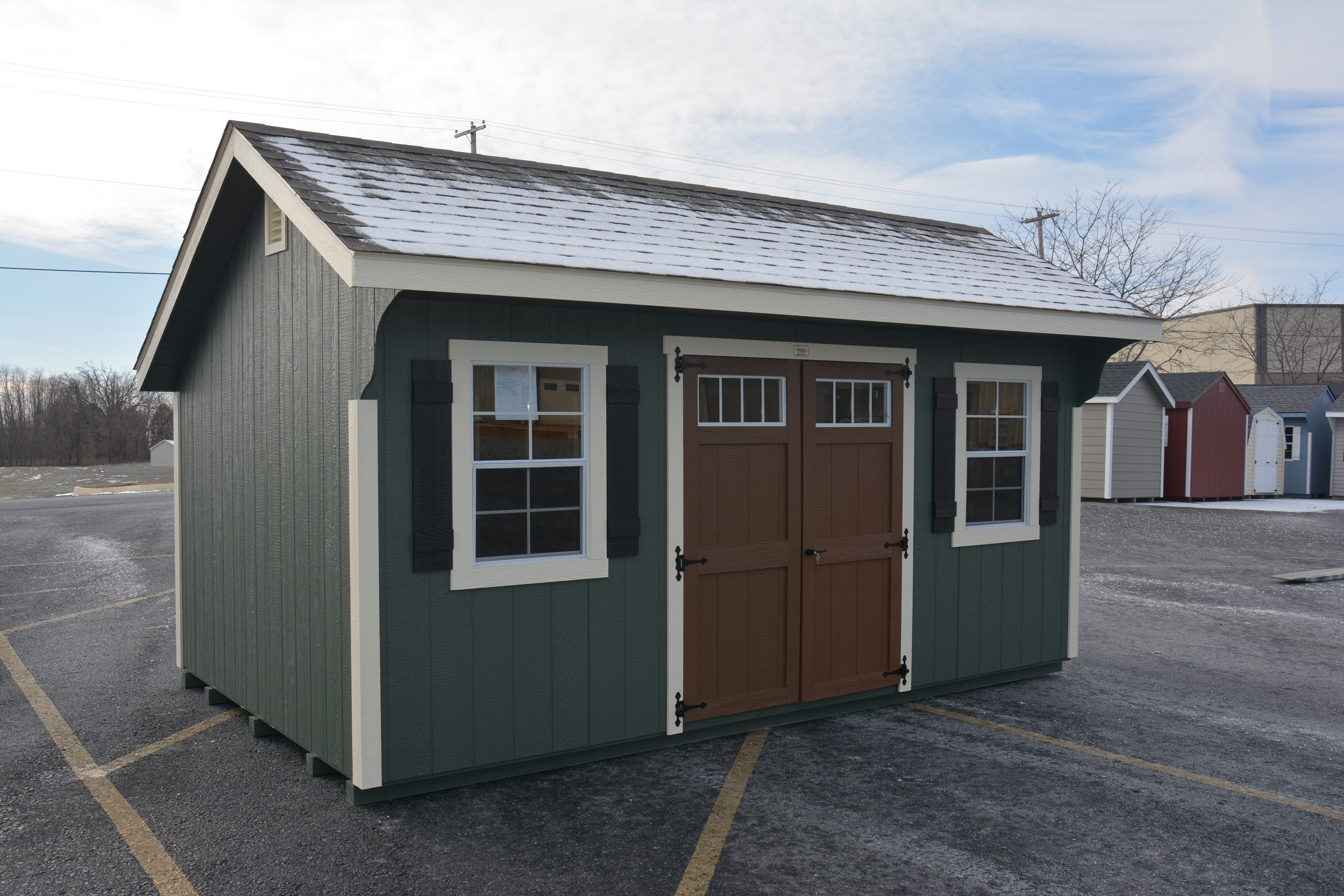 #0101 - 10x16 LP Carriage Shed