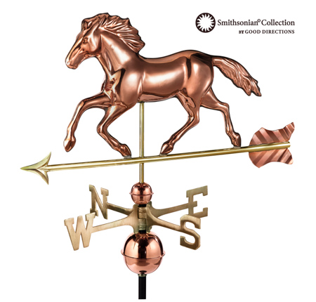 Smithsonian Horse - Polished Copper