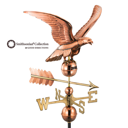 Smithsonian Eagle - Polished Copper