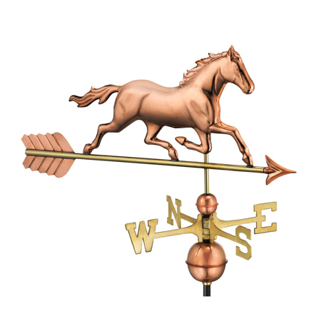 Trotting Horse - Polished Copper