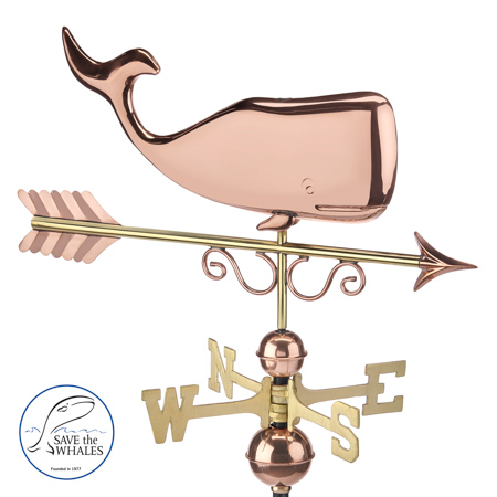 Save the Whale - Polished Copper