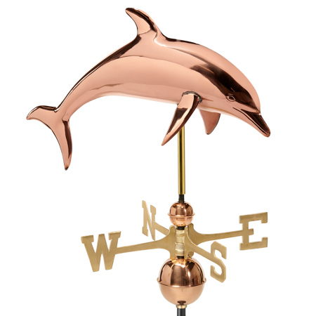 Dolphin - Polished Copper