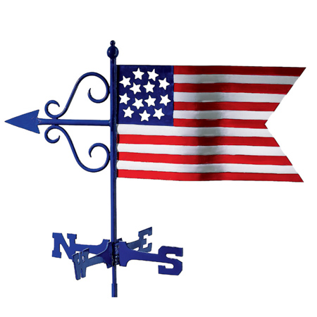 Americana Flag - Painted Aluminum