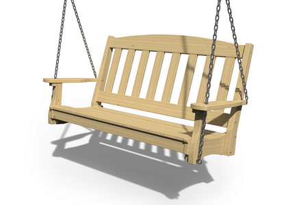 4ft English Garden Swing