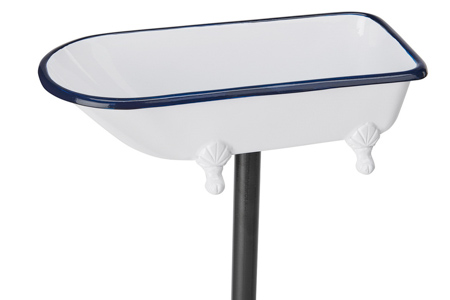 Bird Bathtub (White)