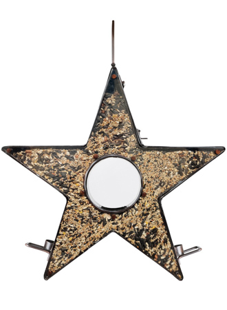 Star Fly-Thru Bird Feeder 