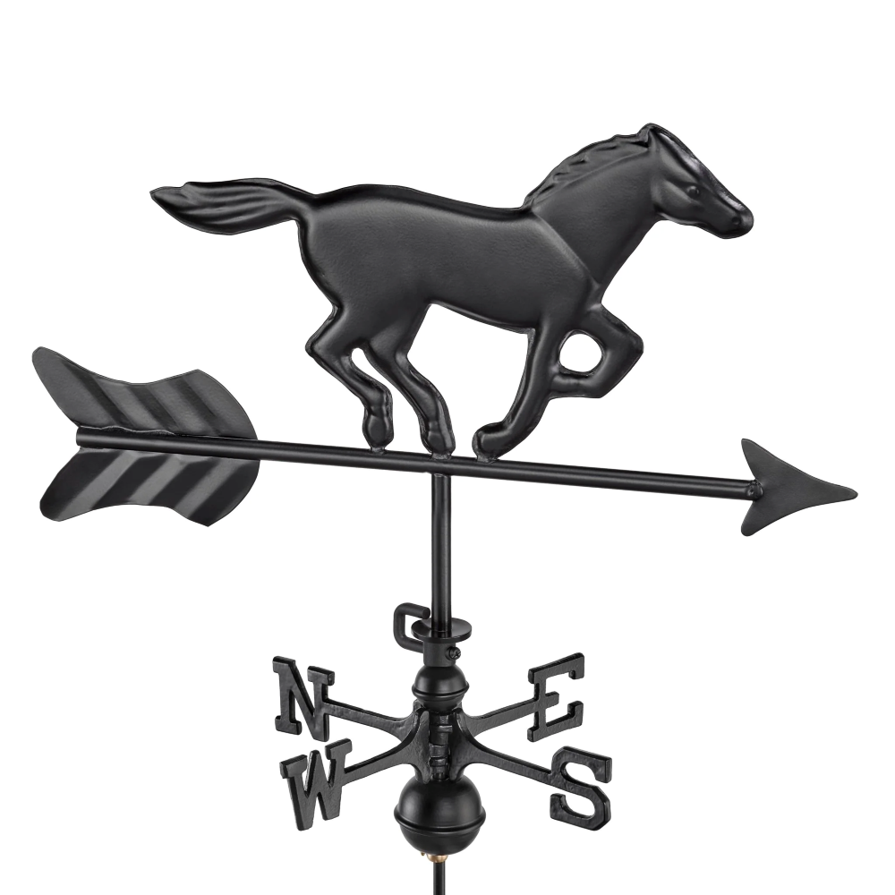 Horse - Black Aluminum
