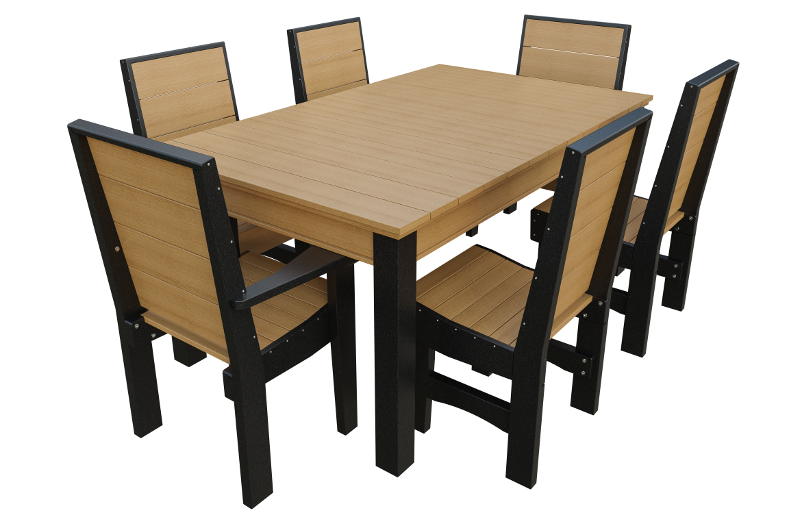 4x6 Urban Harbor Dining Table Set