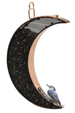 Crescent Moon Bird Feeder