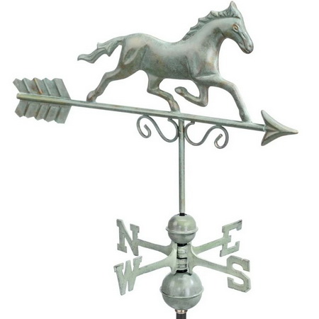 Galloping Horse - Blue Verde