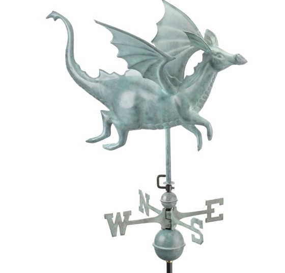 Flying Dragon -Blue Verde