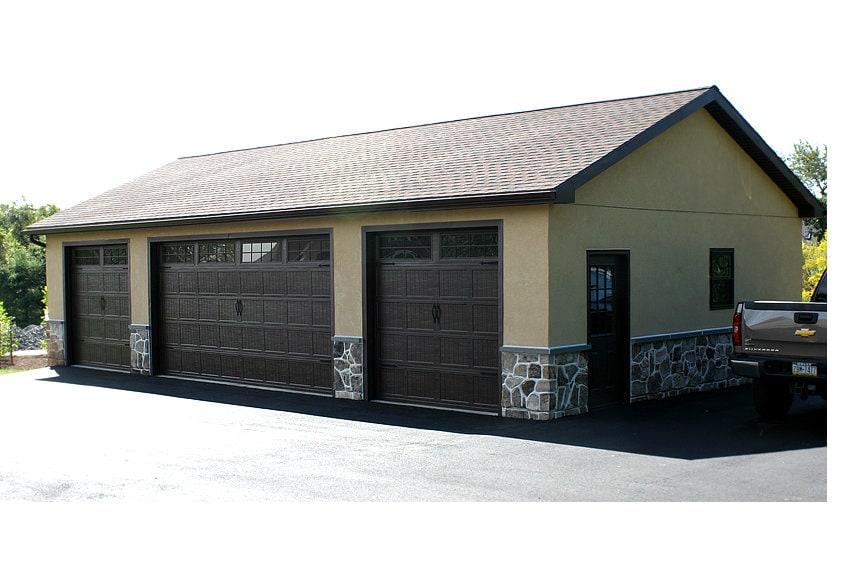 24x42 Stucco Garage