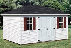 Cottage 10x14 Vinyl, Ridge Vent